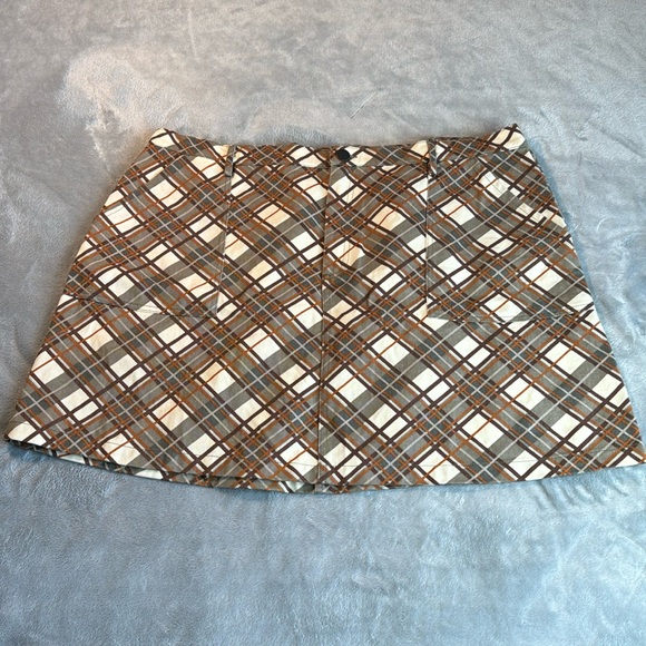 NWOT Lucy & Yak Blair Skirt Organic Twill Peggy Print Size UK 22 US 18 - Picture 4 of 12